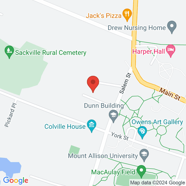 Location for Sackville Well Within Osteopathy